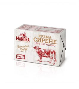 КРЕМА СИРЕНЕ MANDRA 0.125 КГ